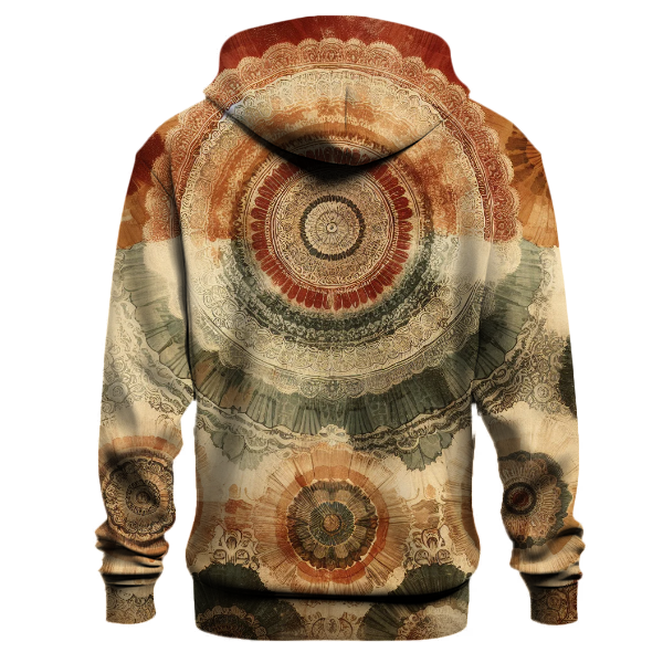 Vintage Boho Tie-Dye Hoodie