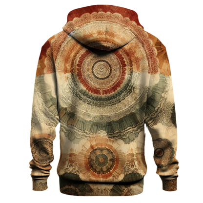 Vintage Boho Tie-Dye Hoodie