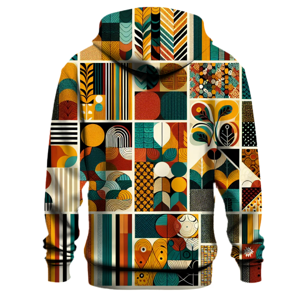 Vivid Patchwork Dream Hoodie