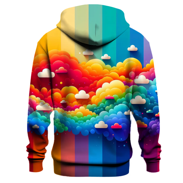 Whimsical Rainbow Hoodie