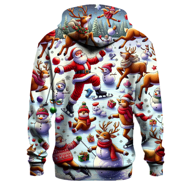 Santa's Reindeer Games Hoodie