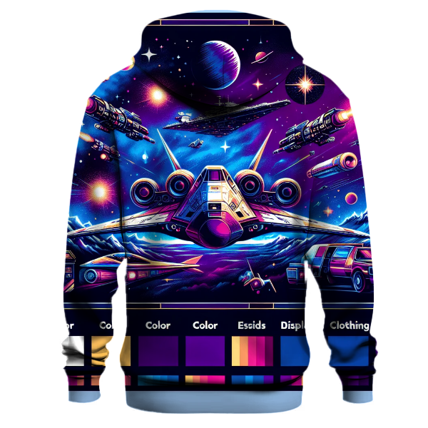 Space Adventure Graphic Hoodie