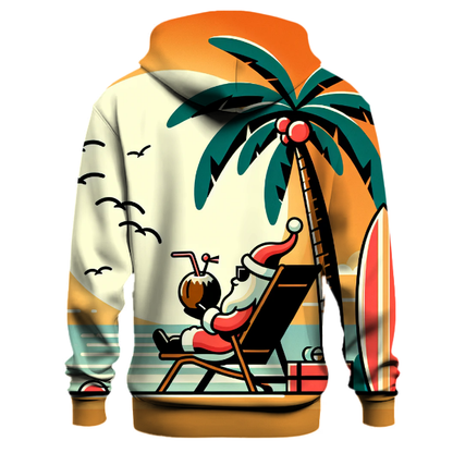 Santa's Beach Vacation Hoodie