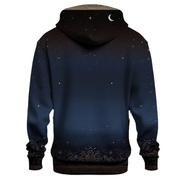 Velvet Nightscape Hoodie