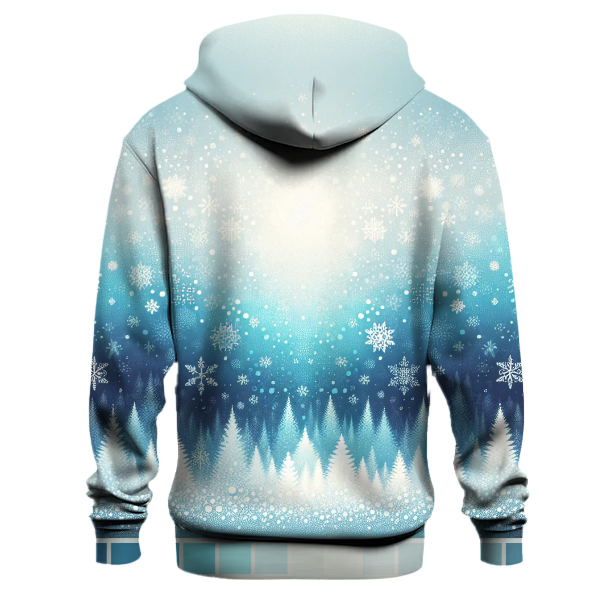 Snowy Forest Gradient Hoodie