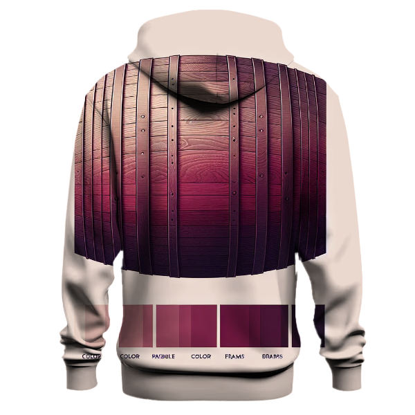 Vintage Wine Gradient Hoodie