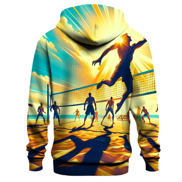 Volleyball Spike Attack Hoodie