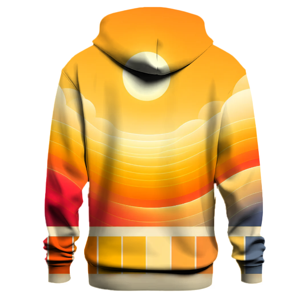 Bright Sunrise Gradient Hoodie