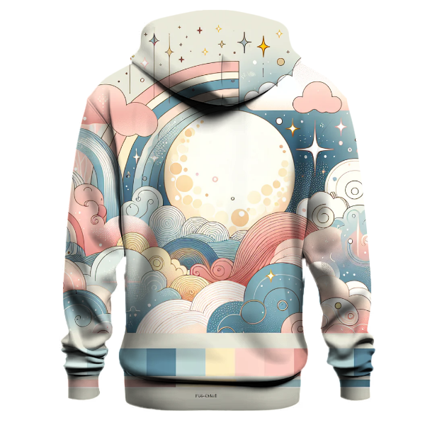 Whimsical 80s Dreamscape Hoodie