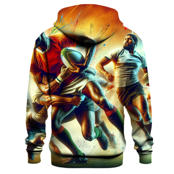 Rugby - The Power of Teamwork Hoodie