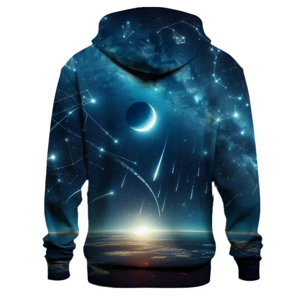 Ethereal Starry Night Dreamscape Hoodie