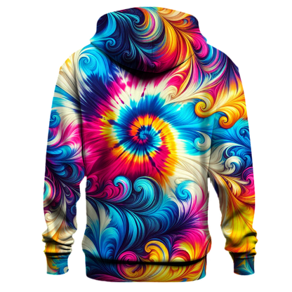 Vibrant Festival Tie-Dye Hoodie