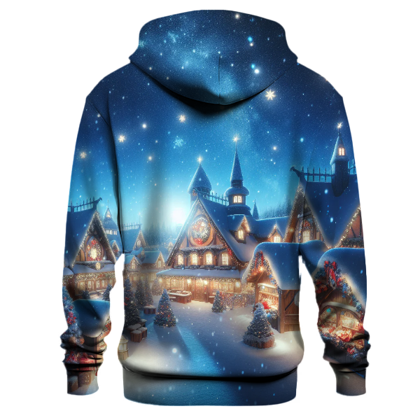 Starry Night at the North Pole Hoodie