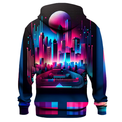 Vibrant Urban Gradient Hoodie