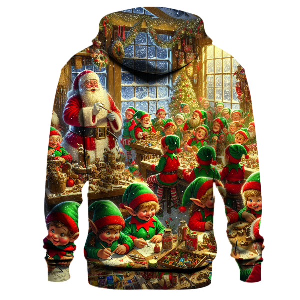 Santas Workshop Crew Hoodie