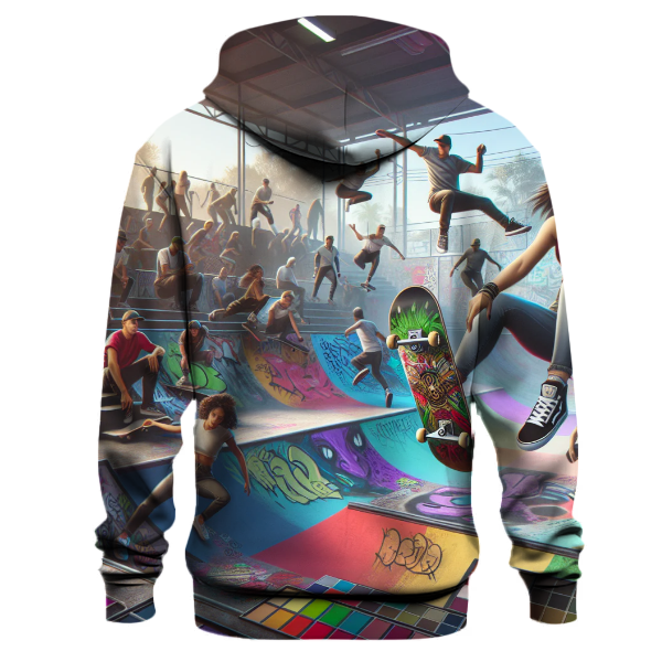 Skateboarding Energy Hoodie