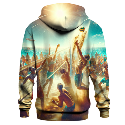 Ultimate Volleyball Action Hoodie