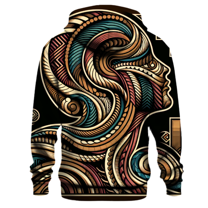 Wave Patterns Hoodie