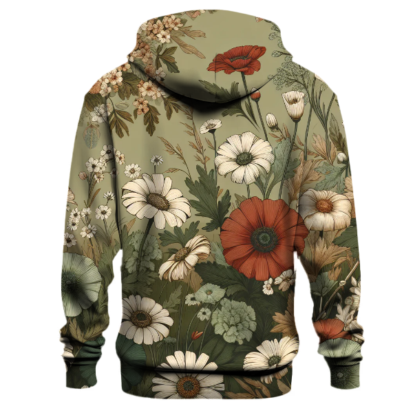 Floral Retro Bloom Hoodie