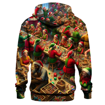 Santa's Elves Toy Express Hoodie