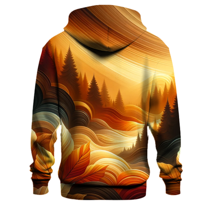 Autumn Forest Gradient Hoodie