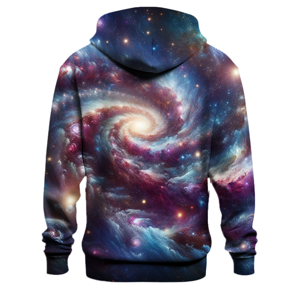 Cosmic Galaxy Burst Hoodie