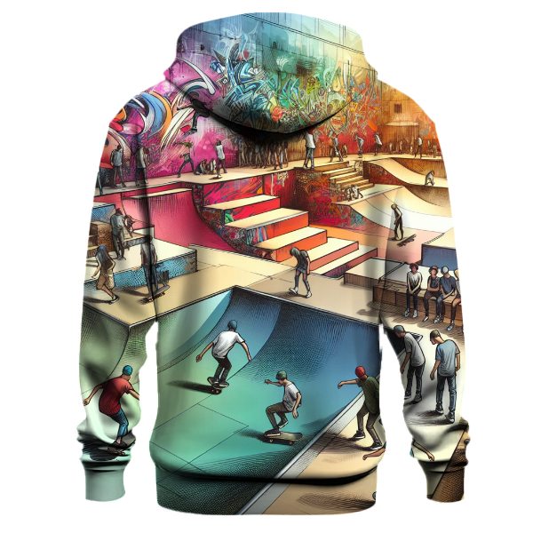 Skating through Life Hoodie