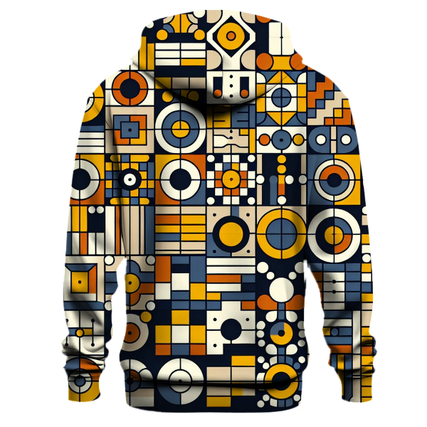 Vintage Geometric Delight Hoodie