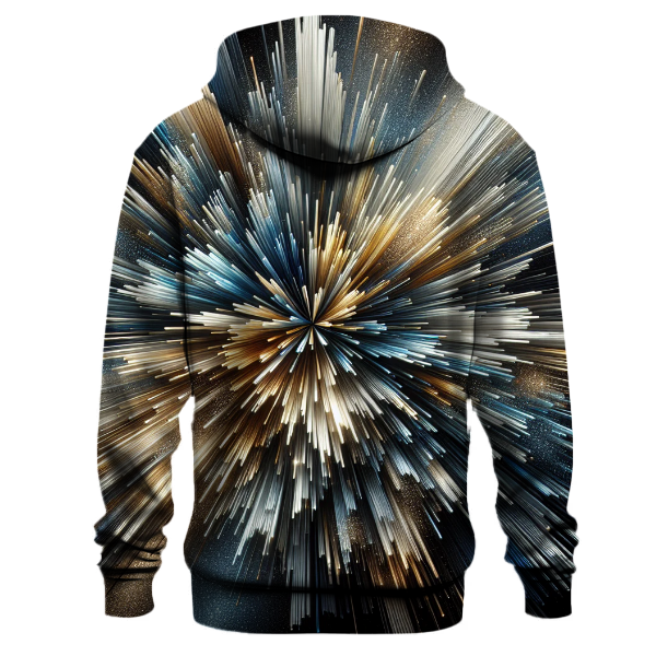 Vibrant Starburst Revolution Hoodie