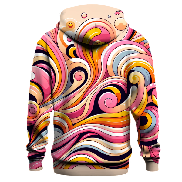 Retro Swirl Delight Hoodie