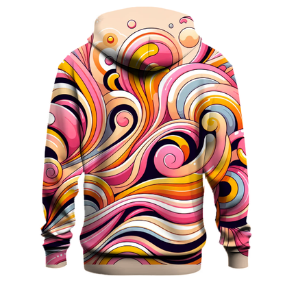 Retro Swirl Delight Hoodie