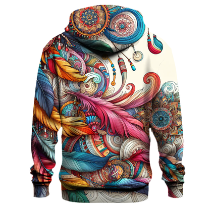 Vibrant Bohemian Bliss Hoodie