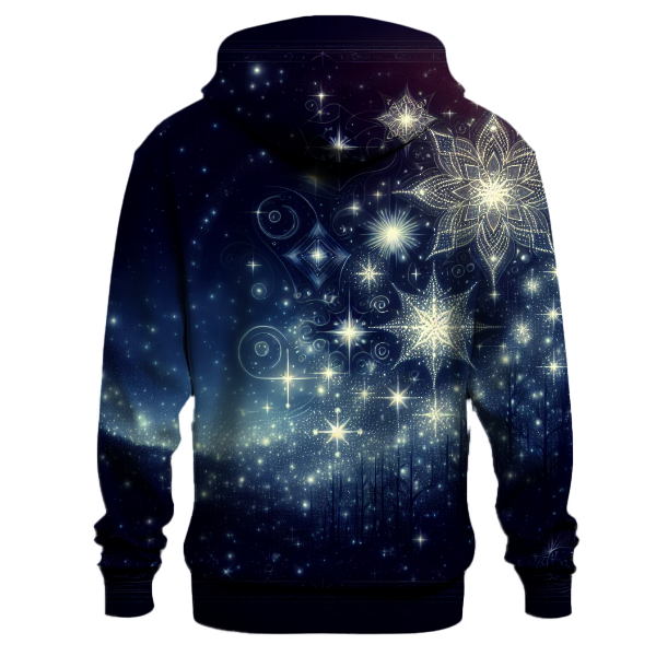 Twinkling Christmas Stars Hoodie