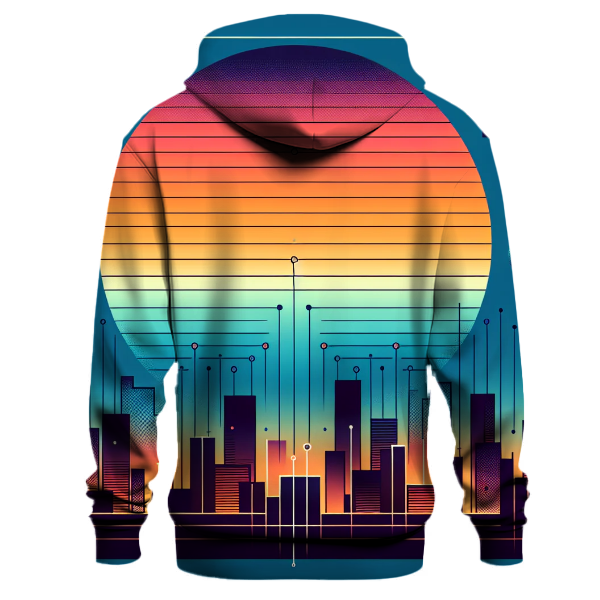 Urban Sunset Horizon Hoodie