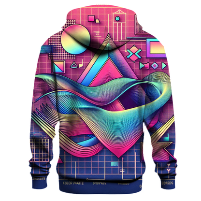 Vaporwave Geometry Hoodie