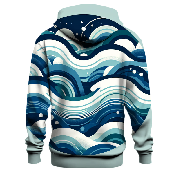 Abstract Ocean Dreams Hoodie