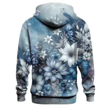 Winter Bloom Tie-dye Hoodie