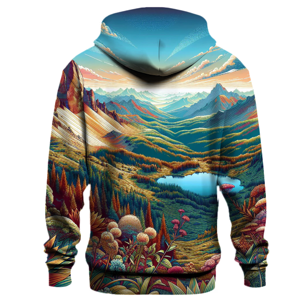 Wild Adventure Landscapes Hoodie