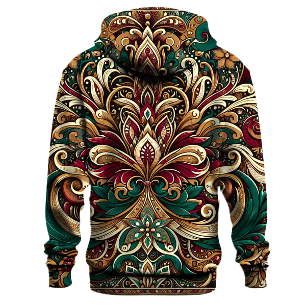 Timeless Paisley Swirl Hoodie