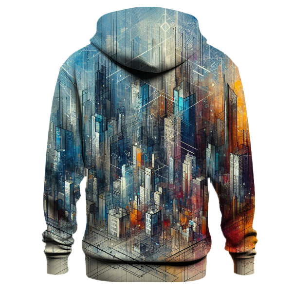 Abstract Urban Expression Hoodie