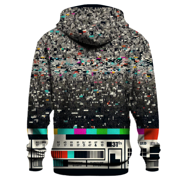 Vintage Television Static Hoodie