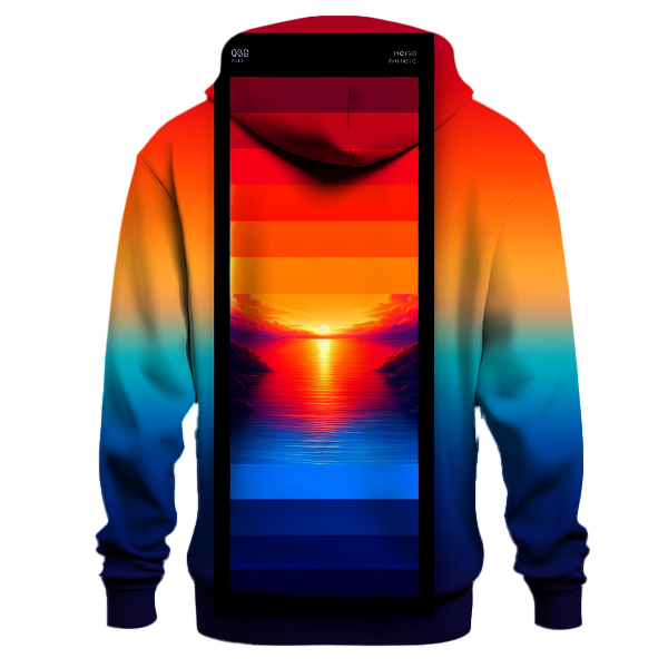 Sapphire Sunset Blend Hoodie