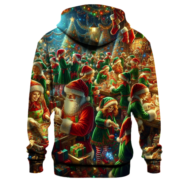 Santas Helper Squad Hoodie