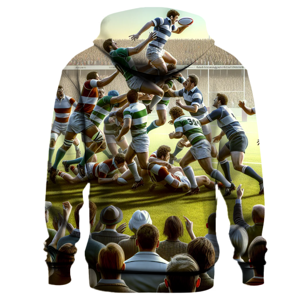 Rugby Game Day Passion Hoodie