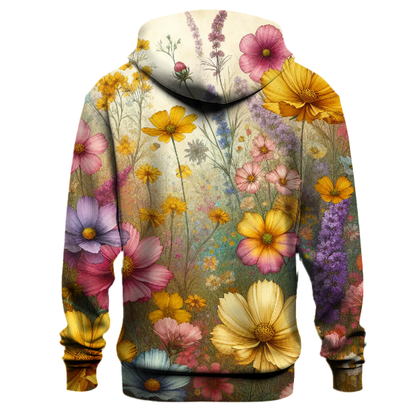 Wildflower Field Tie-Dye Hoodie