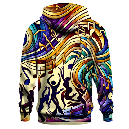 Soulful Rhythm Patterns Hoodie