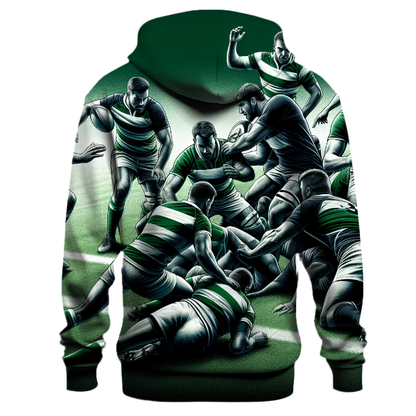 Rugby - Strength and Team Spirit Hoodie