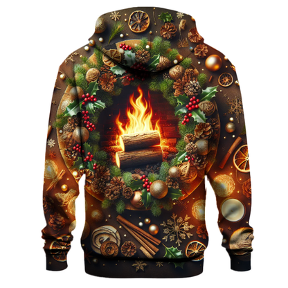 Yule Log Festive Hoodie