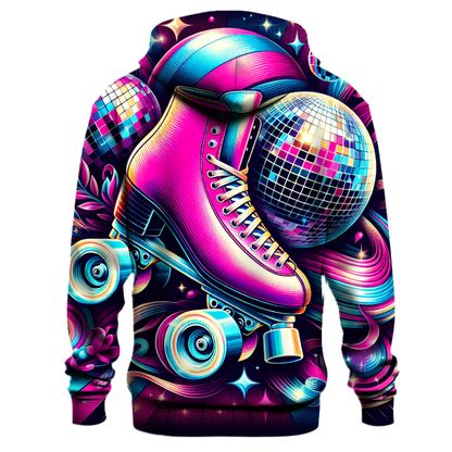 Vintage Roller Disco Night Hoodie