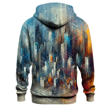 Abstract Urban Expression Hoodie